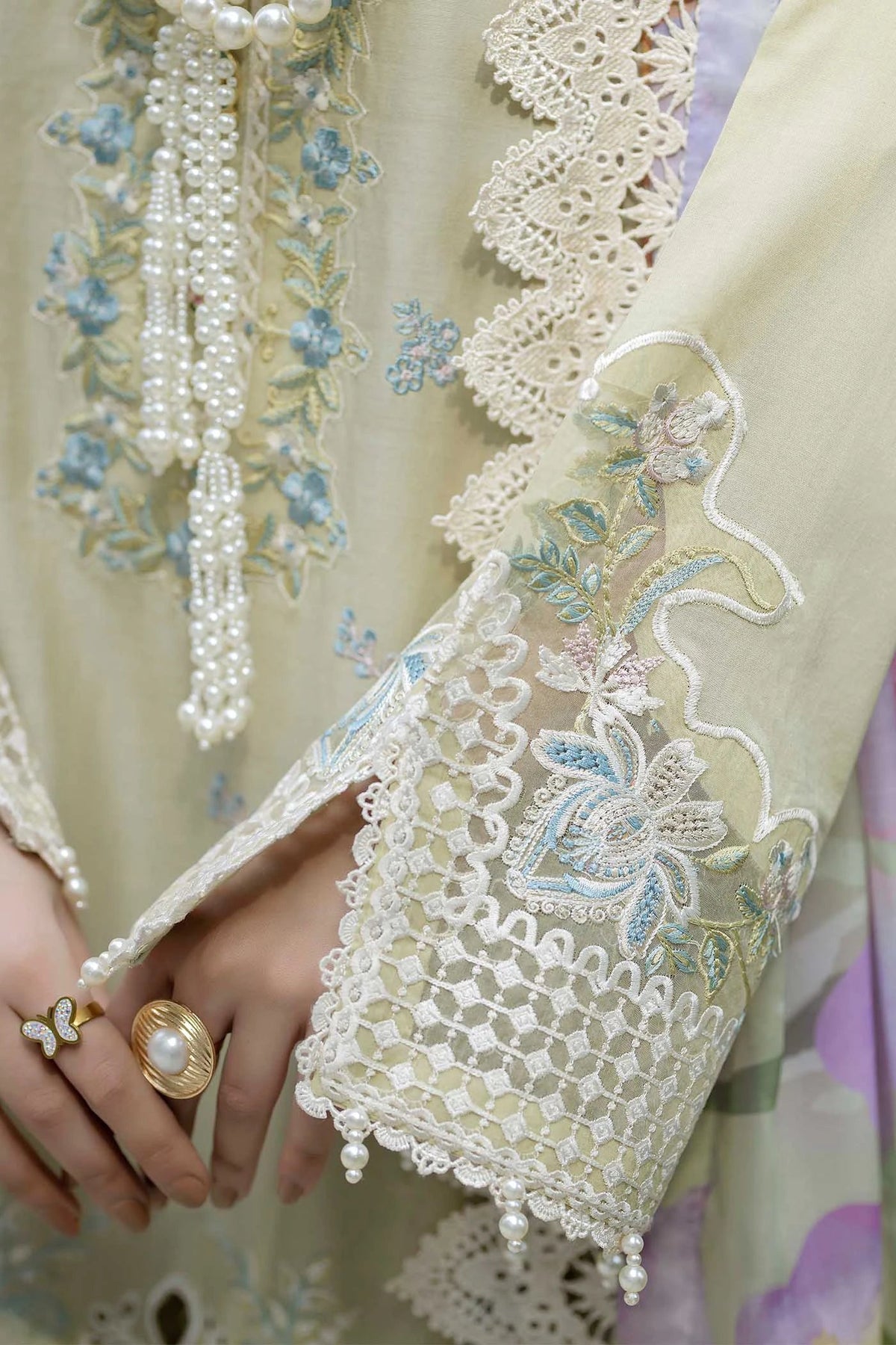 Adans Libas | Serene Luxury Lawn | SERENE 1748 by Adans Libas - Designer Dress  - Type : Ladies Clothes - Available at Libayah - 100% Original 