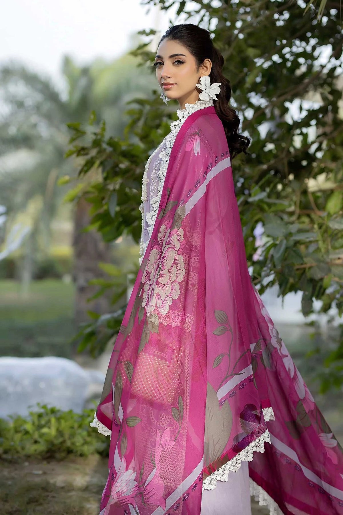 Adans Libas | Serene Luxury Lawn | SERENE 1744 by Adans Libas - Designer Dress  - Type : Ladies Clothes - Available at Libayah - 100% Original 
