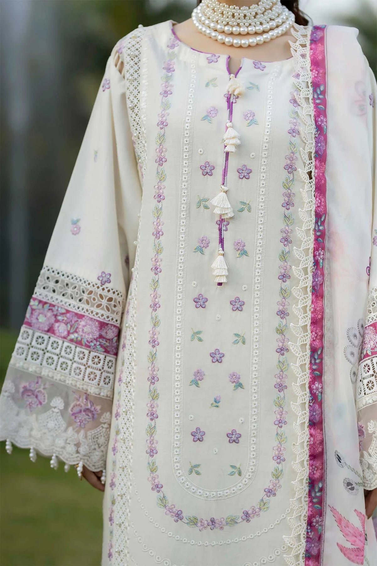 Adans Libas | Serene Luxury Lawn | SERENE 1742 by Adans Libas - Designer Dress  - Type : Ladies Clothes - Available at Libayah - 100% Original 