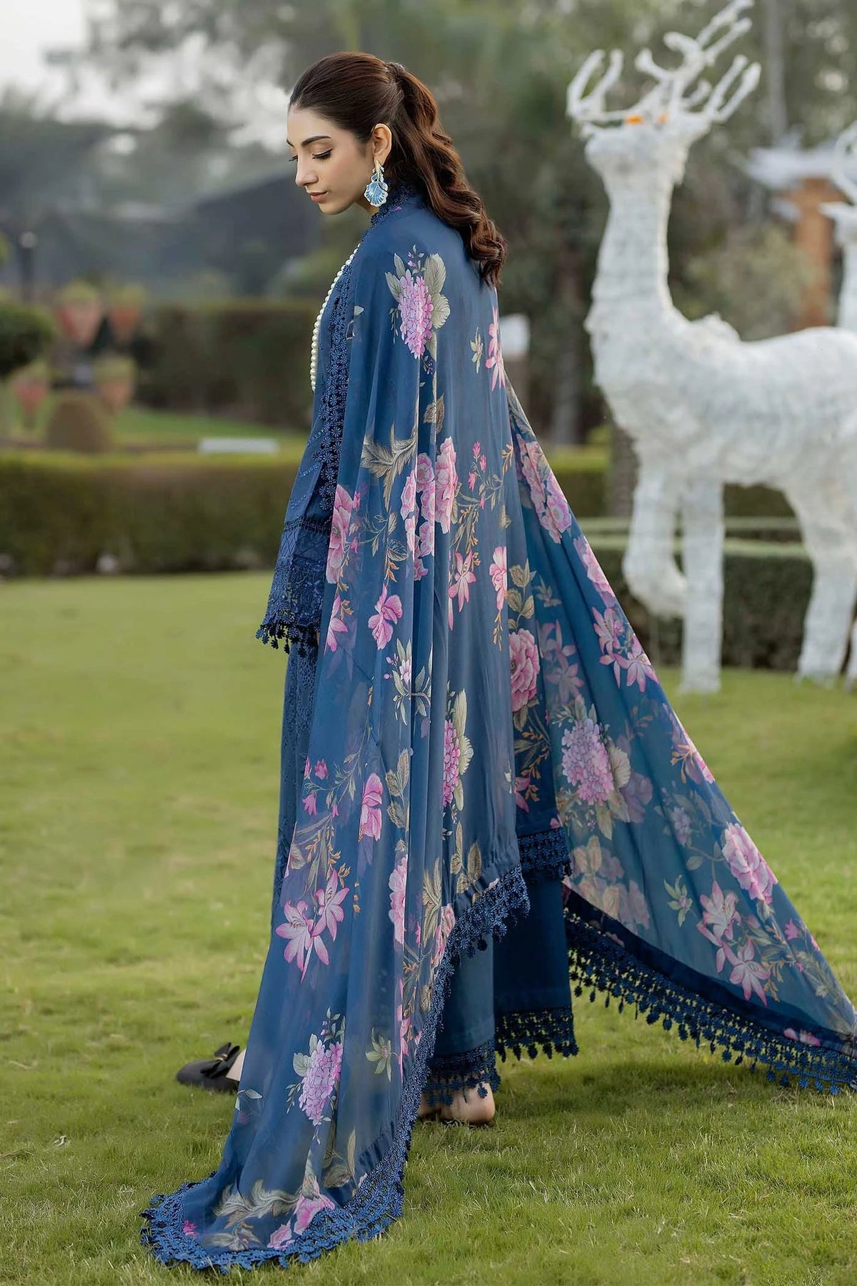 Adans Libas | Serene Luxury Lawn | SERENE 1741 by Adans Libas - Designer Dress  - Type : Ladies Clothes - Available at Libayah - 100% Original 