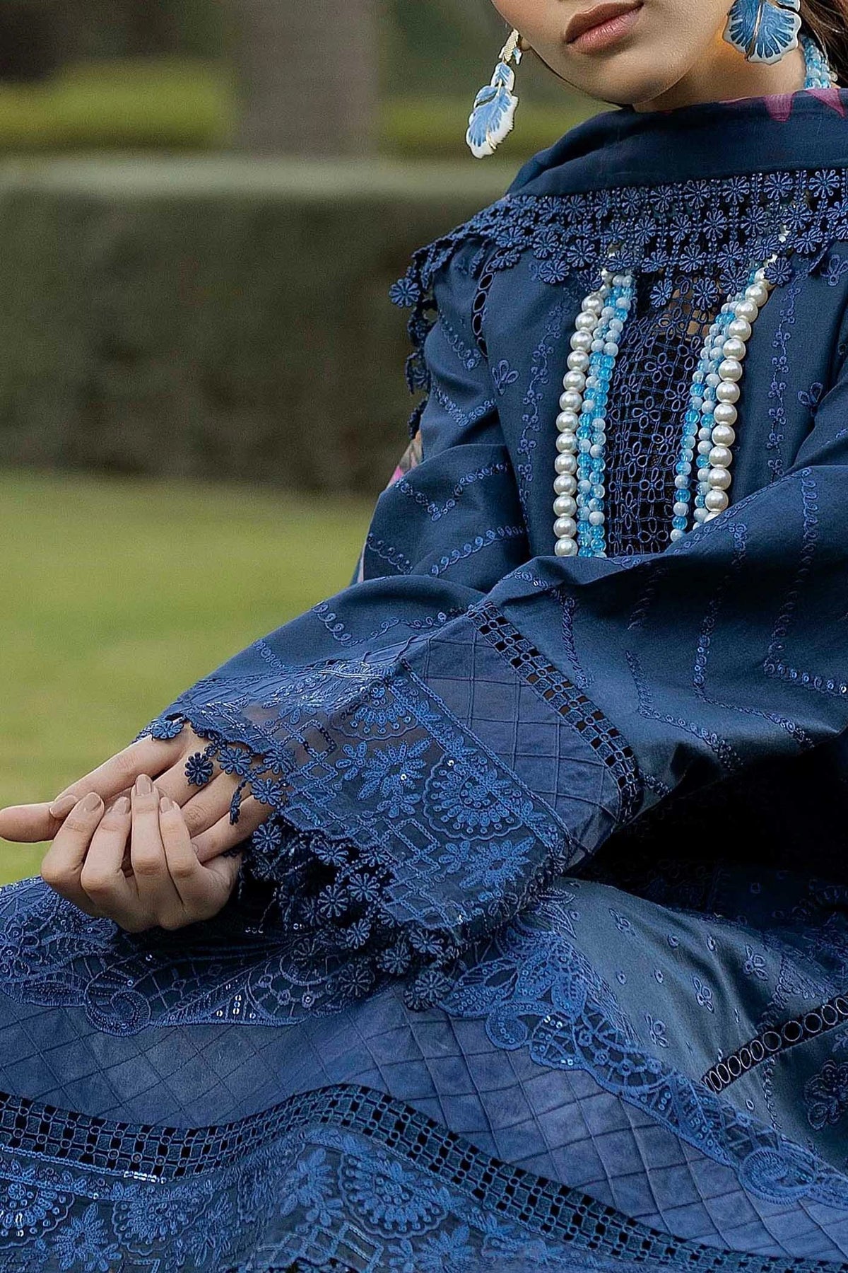 Adans Libas | Serene Luxury Lawn | SERENE 1741 by Adans Libas - Designer Dress  - Type : Ladies Clothes - Available at Libayah - 100% Original 