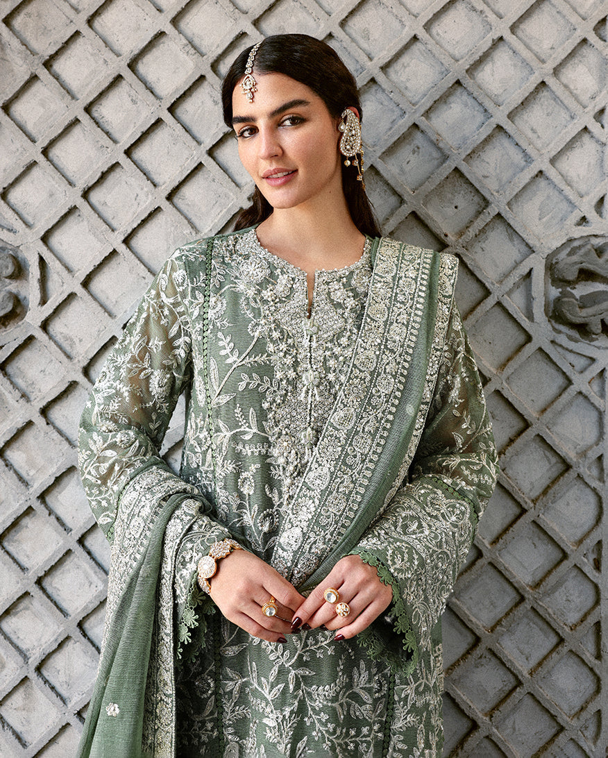 Afrozeh | Basic Pret 26 RTW | NACRE by Afrozeh - Designer Dress  - Type : Ladies Clothes - Available at Libayah - 100% Original 