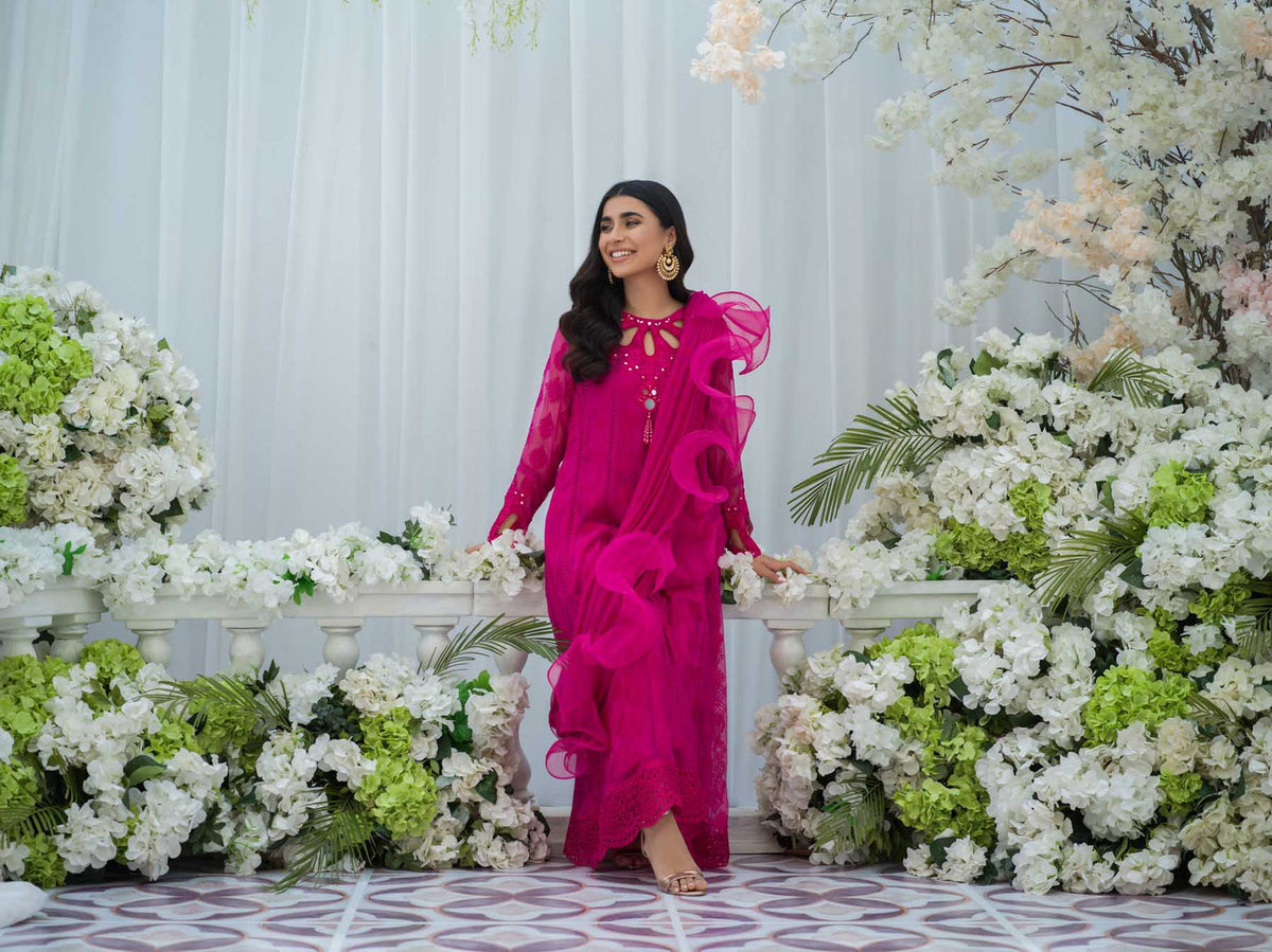 Sana Abbas | Luxury Pret | Shadaab by Sana Abbas - Designer Dress - Type: Ladies Clothes - Available at Libayah - 100% Original