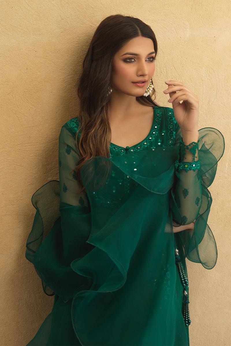 Sana Abbas | Luxury Pret | Shahnoor by Sana Abbas - Designer Dress - Type: Ladies Clothes - Available at Libayah - 100% Original