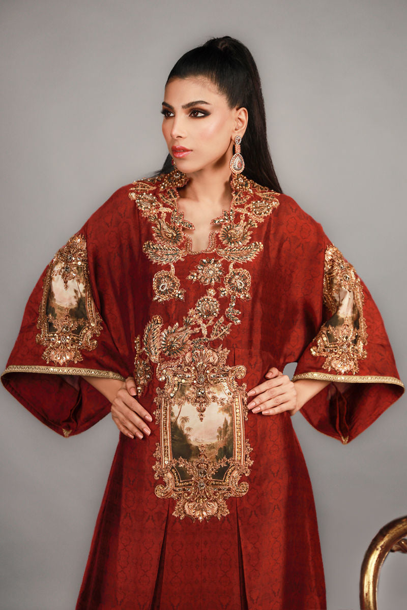 Shamaeel Ansari | Renaissance Empire | TRE-05 by Shamaeel Ansari - Designer Dress - Type: Ladies Clothes - Available at Libayah - 100% Original