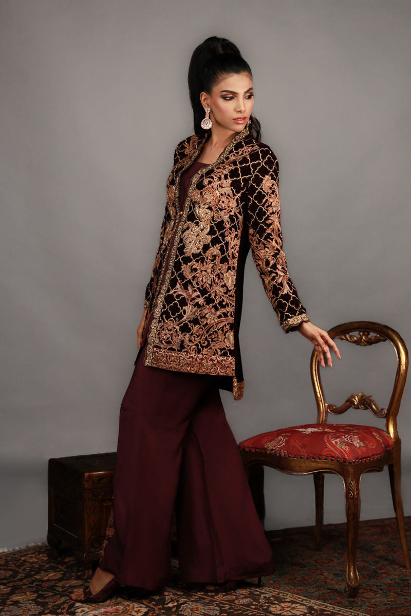 Shamaeel Ansari | Renaissance Empire |  TRE-06 by Shamaeel Ansari - Designer Dress - Type: Ladies Clothes - Available at Libayah - 100% Original