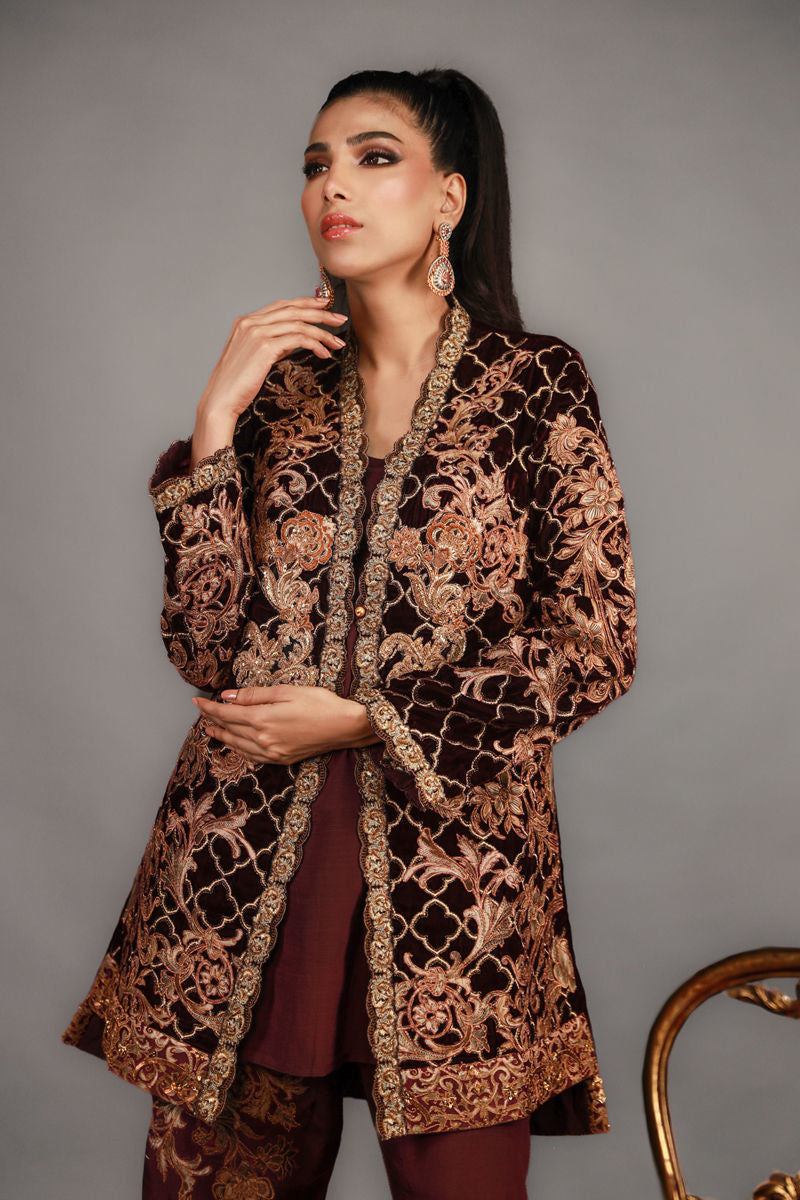 Shamaeel Ansari | Renaissance Empire |  TRE-06 by Shamaeel Ansari - Designer Dress - Type: Ladies Clothes - Available at Libayah - 100% Original