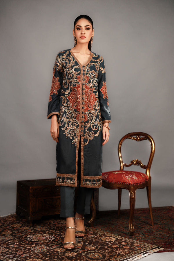 Shamaeel Ansari | Renaissance Empire |   TRE-11 by Shamaeel Ansari - Designer Dress - Type: Ladies Clothes - Available at Libayah - 100% Original