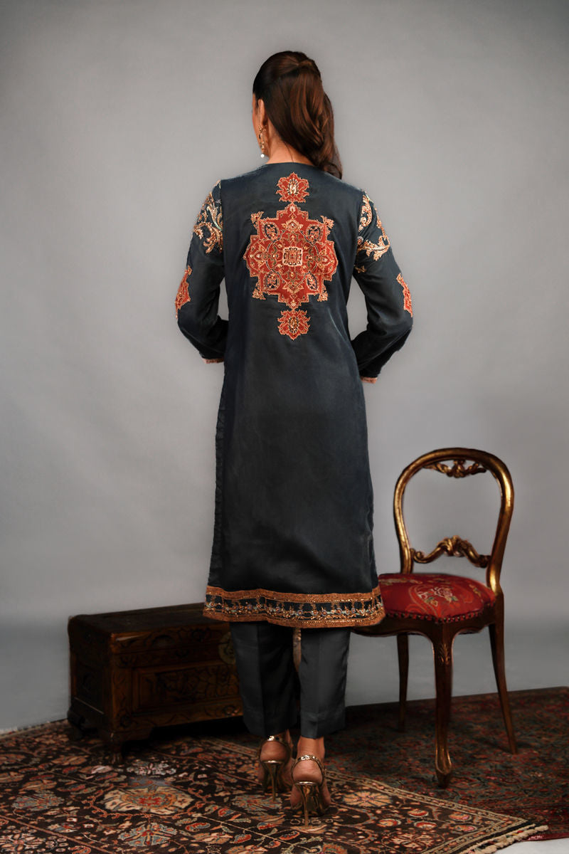 Shamaeel Ansari | Renaissance Empire |   TRE-11 by Shamaeel Ansari - Designer Dress - Type: Ladies Clothes - Available at Libayah - 100% Original