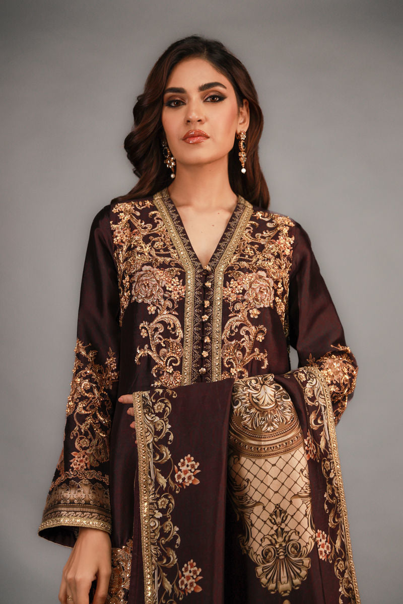 Shamaeel Ansari | Renaissance Empire | TRE-13 by Shamaeel Ansari - Designer Dress - Type: Ladies Clothes - Available at Libayah - 100% Original