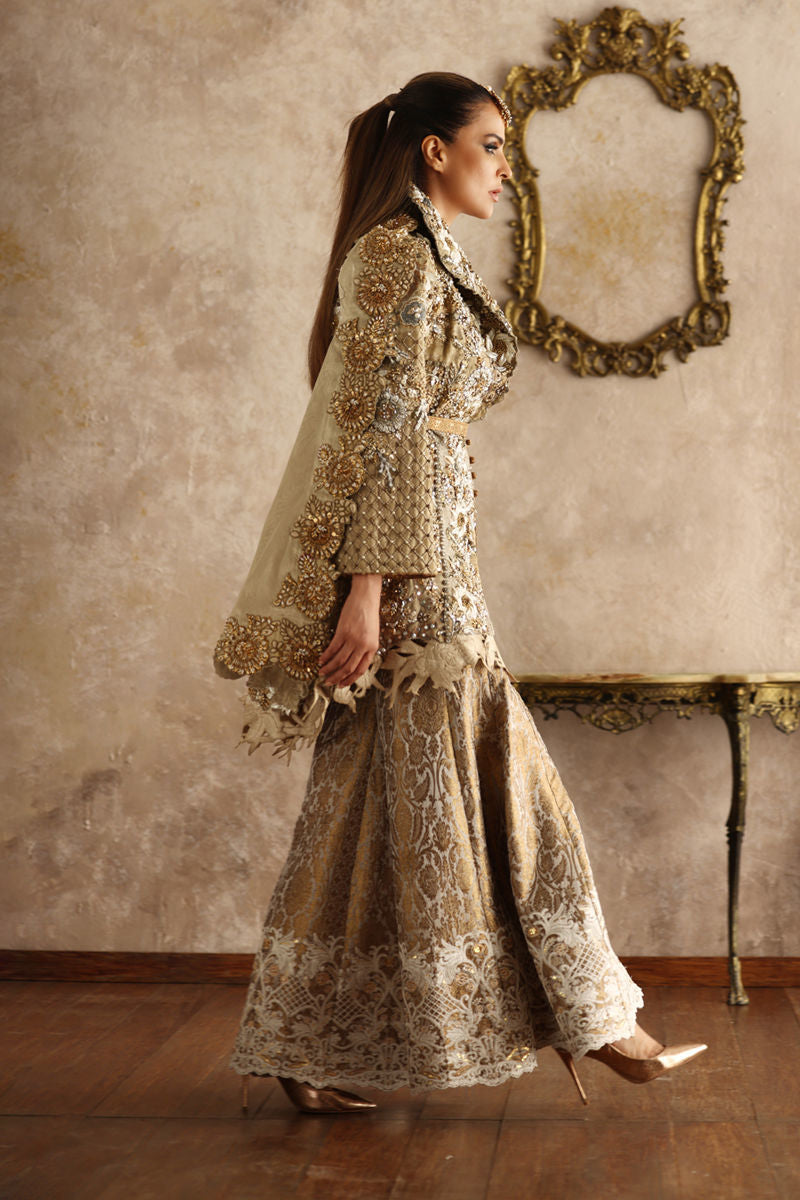 Shamaeel Ansari | Symposium of Queens | EQ-06 by Shamaeel Ansari - Designer Dress - Type: Bridal - Available at Libayah - 100% Original