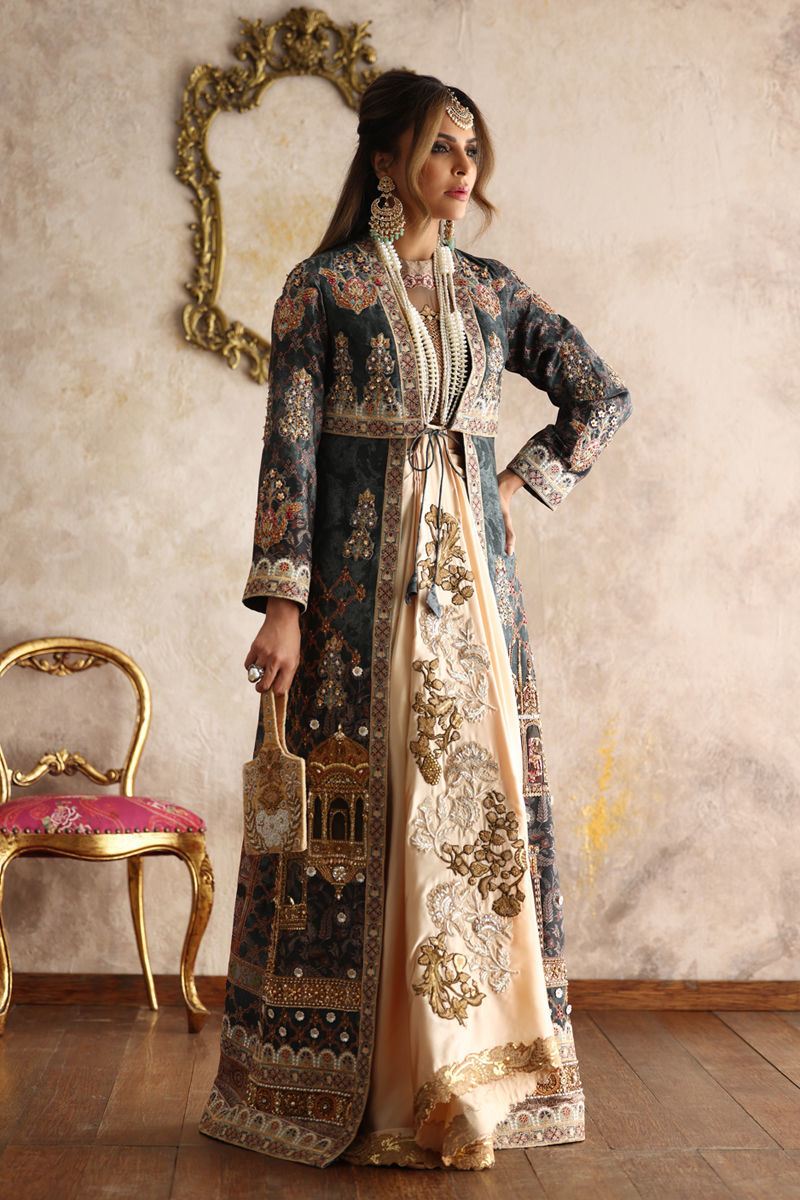 Shamaeel Ansari | Symposium of Queens | EQ-01 by Shamaeel Ansari - Designer Dress - Type: Bridal - Available at Libayah - 100% Original