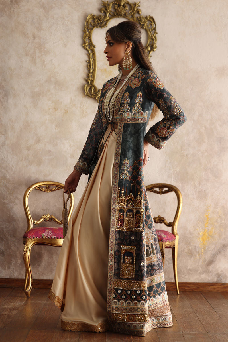 Shamaeel Ansari | Symposium of Queens | EQ-01 by Shamaeel Ansari - Designer Dress - Type: Bridal - Available at Libayah - 100% Original