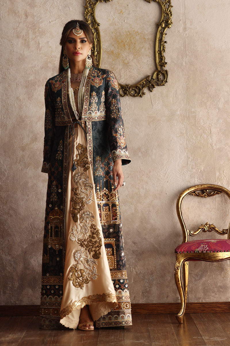 Shamaeel Ansari | Symposium of Queens | EQ-01 by Shamaeel Ansari - Designer Dress - Type: Bridal - Available at Libayah - 100% Original