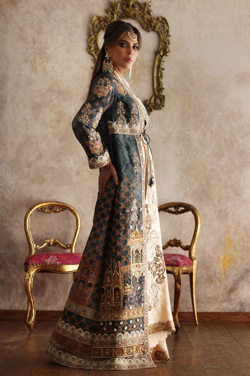 Shamaeel Ansari | Symposium of Queens | EQ-01 by Shamaeel Ansari - Designer Dress - Type: Bridal - Available at Libayah - 100% Original