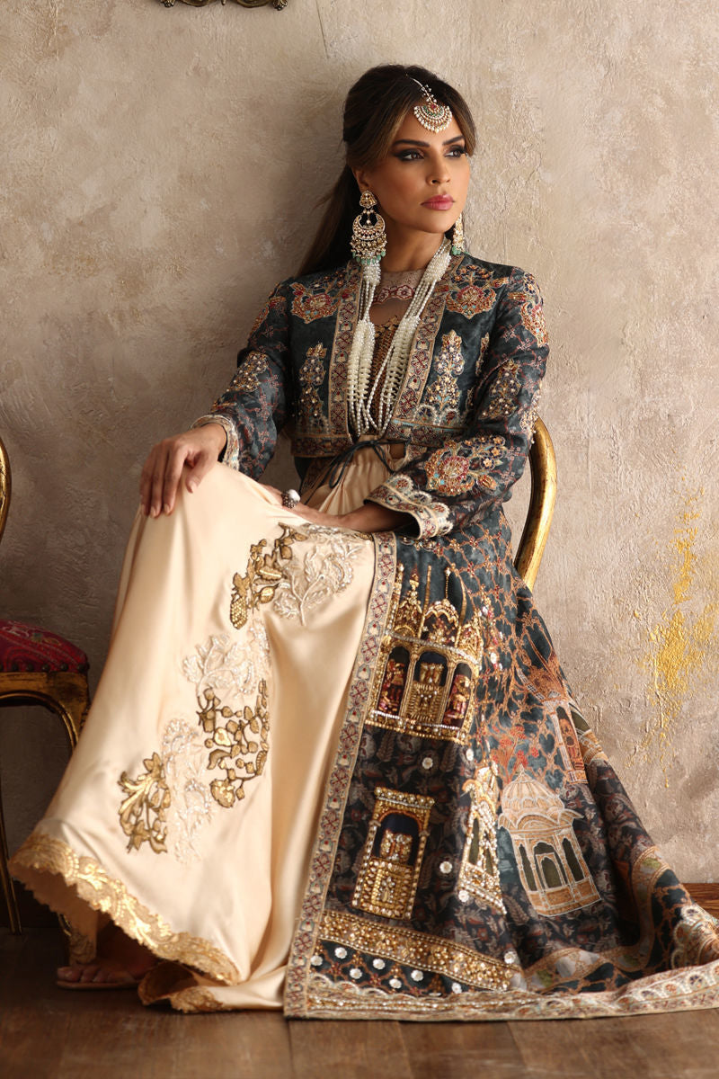 Shamaeel Ansari | Symposium of Queens | EQ-01 by Shamaeel Ansari - Designer Dress - Type: Bridal - Available at Libayah - 100% Original