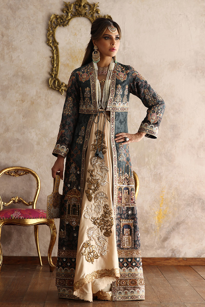 Shamaeel Ansari | Symposium of Queens | EQ-01 by Shamaeel Ansari - Designer Dress - Type: Bridal - Available at Libayah - 100% Original