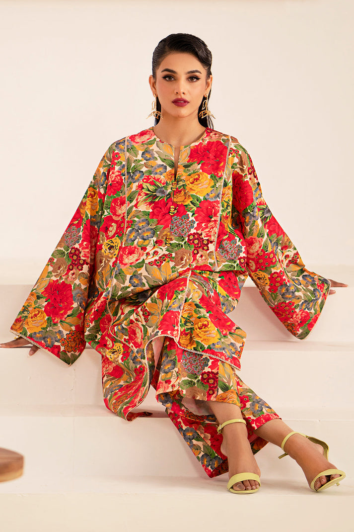 Sheenora | Fleur Co Ords | Floral Fiesta by Sheenora - Designer Dress - Type: Casual - Available at Libayah - 100% Original