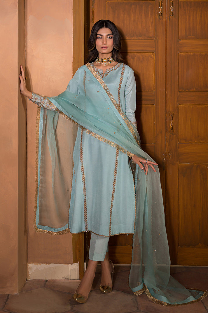 Sheenora | Nooru Luxury Pret | BAREEN by Sheenora - Designer Dress - Type: Luxury - Available at Libayah - 100% Original