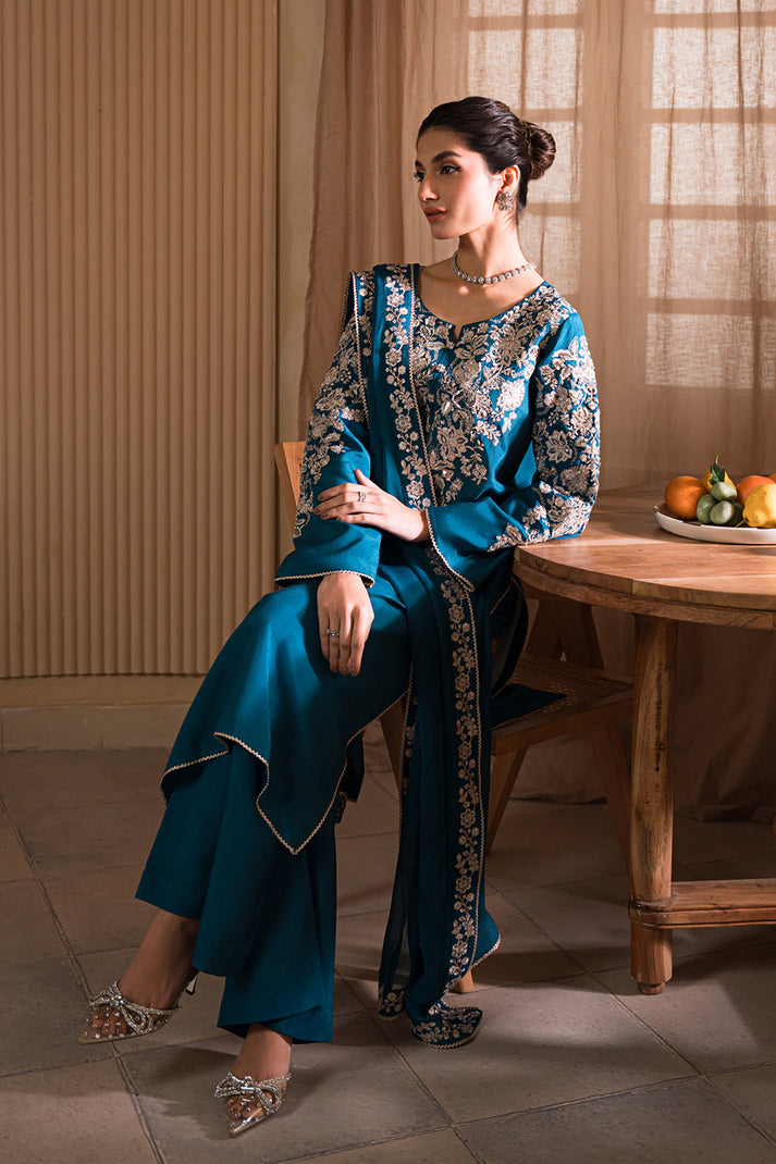 Sheenora | Nooru Luxury Pret | SAMIRA by Sheenora - Designer Dress - Type: Luxury - Available at Libayah - 100% Original