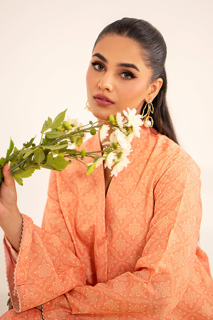 Sheenora | Fleur Co Ords | Peach Blossom by Sheenora - Designer Dress - Type: Casual - Available at Libayah - 100% Original