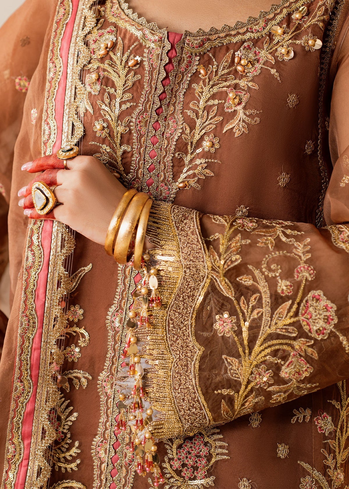 Shurooq | Zara Edit 24 |  Naulakha by Shurooq - Designer Dress - Type: Ladies Clothes - Available at Libayah - 100% Original