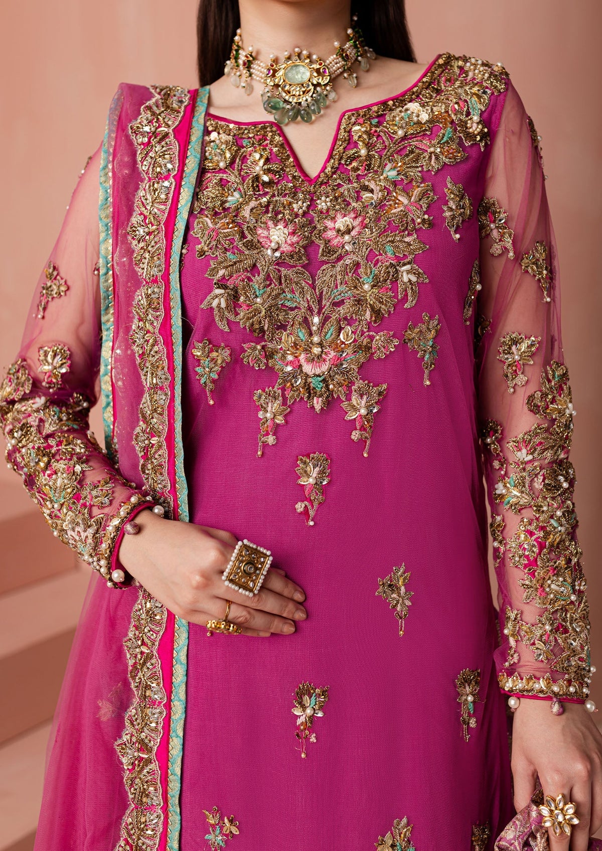 Shurooq | Dastaan e Ishq | Rukhsaar by Shurooq - Designer Dress - Type: Ladies Clothes - Available at Libayah - 100% Original