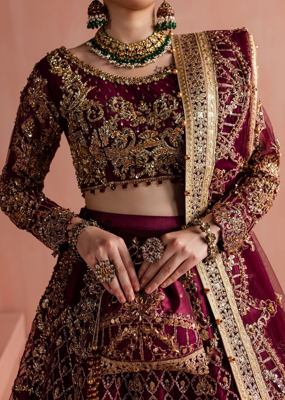 Shurooq | Dastaan e Ishq | Dildaar by Shurooq - Designer Dress - Type: Ladies Clothes - Available at Libayah - 100% Original