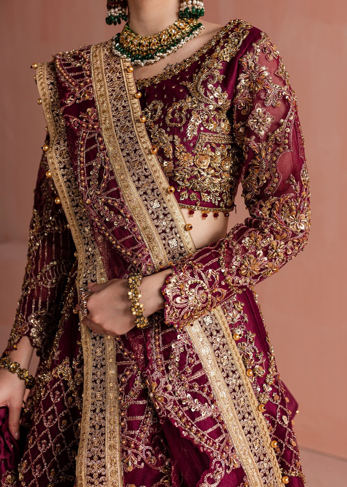 Shurooq | Dastaan e Ishq | Dildaar by Shurooq - Designer Dress - Type: Ladies Clothes - Available at Libayah - 100% Original