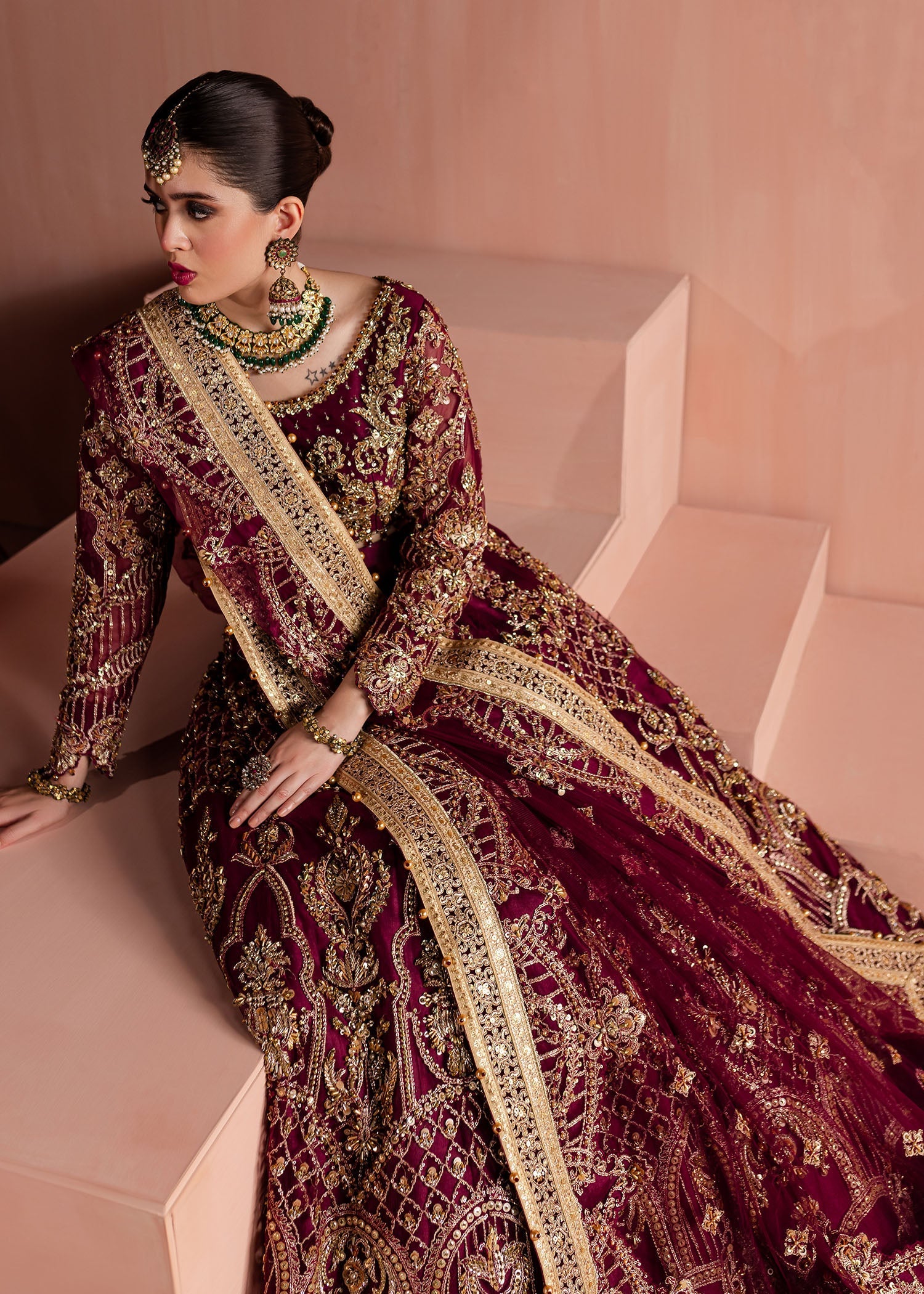 Shurooq | Dastaan e Ishq | Dildaar by Shurooq - Designer Dress - Type: Ladies Clothes - Available at Libayah - 100% Original