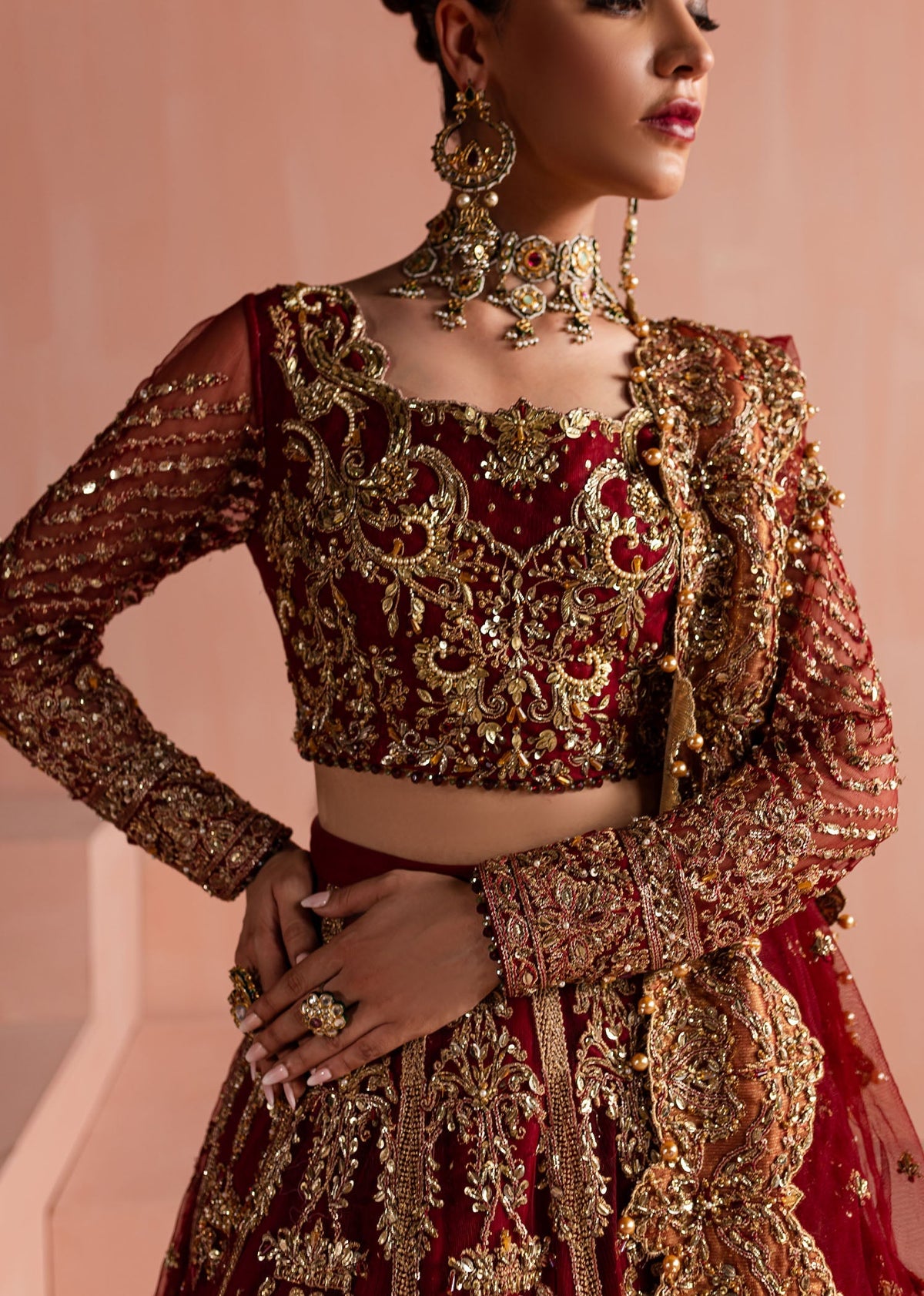 Shurooq | Dastaan e Ishq | Raag by Shurooq - Designer Dress - Type: Ladies Clothes - Available at Libayah - 100% Original