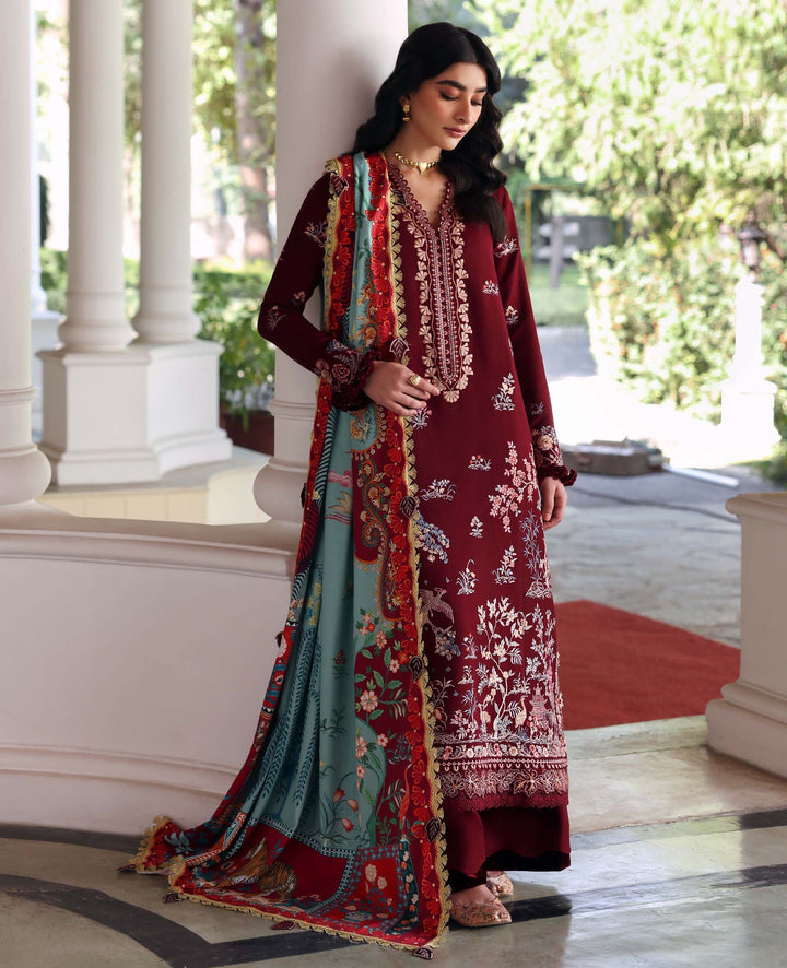 Republic Womenswear | Amaris Luxury Shawl 25 | Sienna by Republic Womenswear - Designer Dress  - Type : Ladies Clothes - Available at Libayah - 100% Original 