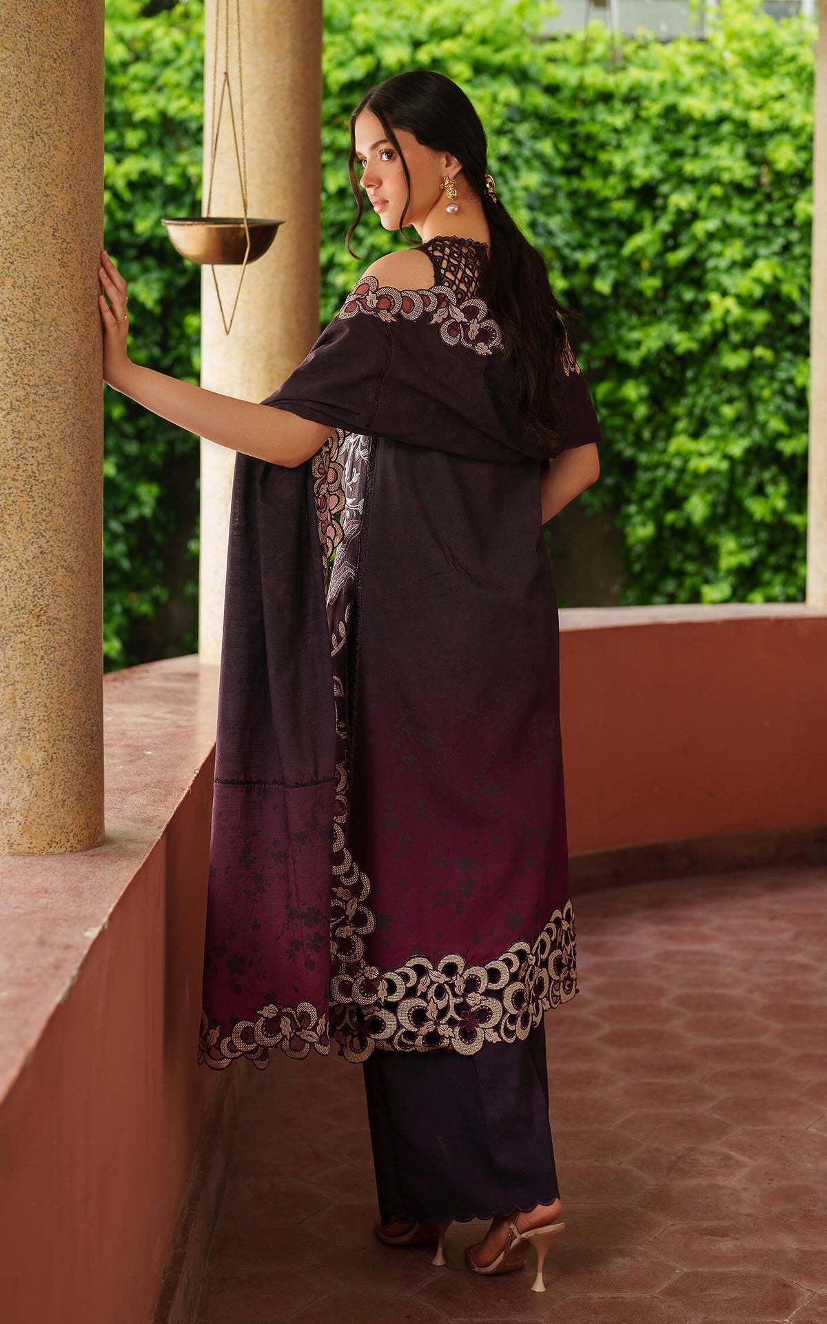 Asifa and Nabeel | Pashmina Luxe 25 | Siera LWC25-09 by Asifa and Nabeel - Designer Dress - Type : Ladies Clothes - Available at Libayah - 100% Original 
