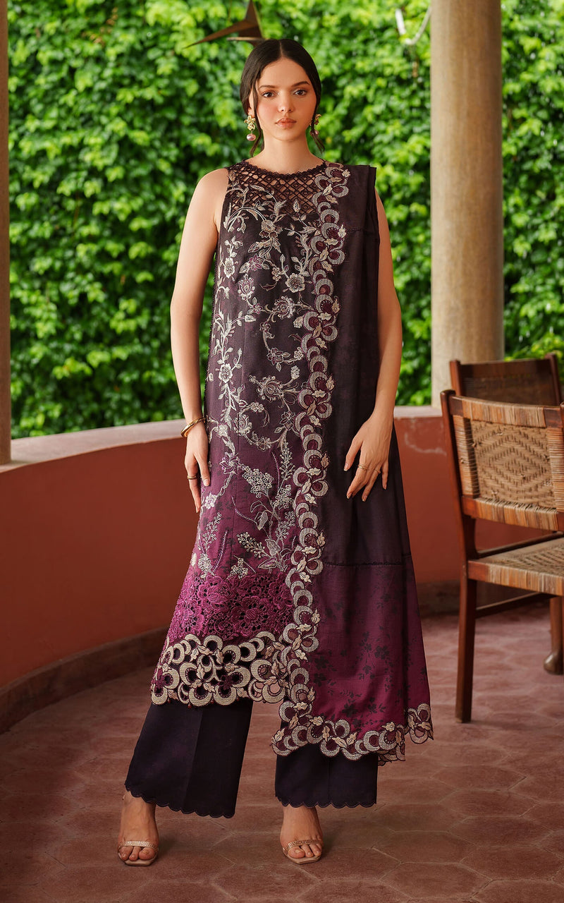 Asifa and Nabeel | Pashmina Luxe 25 | Siera LWC25-09 by Asifa and Nabeel - Designer Dress - Type : Ladies Clothes - Available at Libayah - 100% Original 