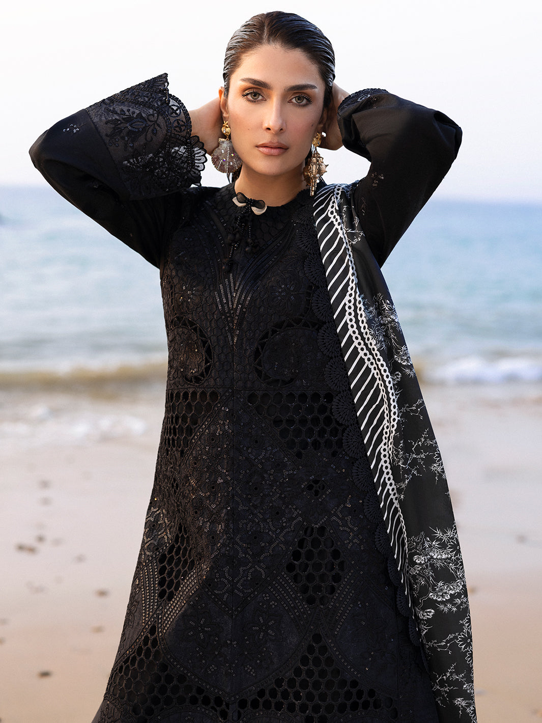 Mahnur | Sirena Luxury Lawn 25 | Sierra by Mahnur - Designer Dress - Type: Ladies Clothes - Available at Libayah - 100% Original