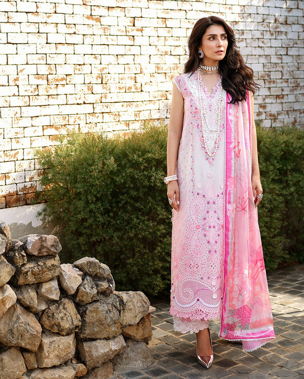 Mushq | Amoi Luxury Lawn | Silent Dreamer - by Libayah - Registered Vendor of : Mushq - 100% Original Designer Dress