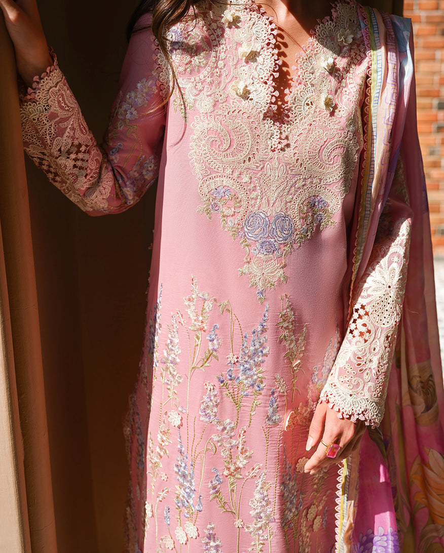 Mushq | Amoi Luxury Lawn | Silent Vows - by Libayah - Registered Vendor of : Mushq - 100% Original Designer Dress