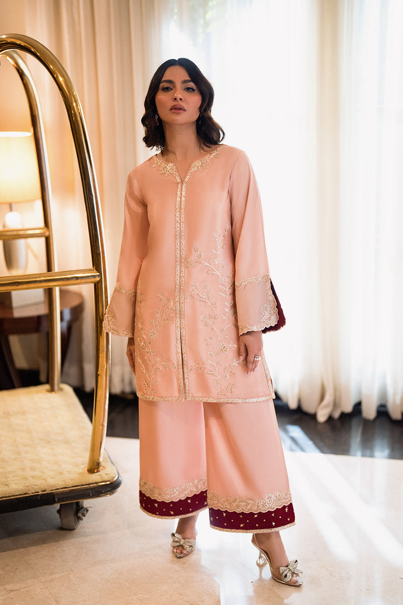 Azure | Diva Formals | Silken Beige by Azure - Designer Dress  - Type : Ladies Clothes - Available at Libayah - 100% Original 