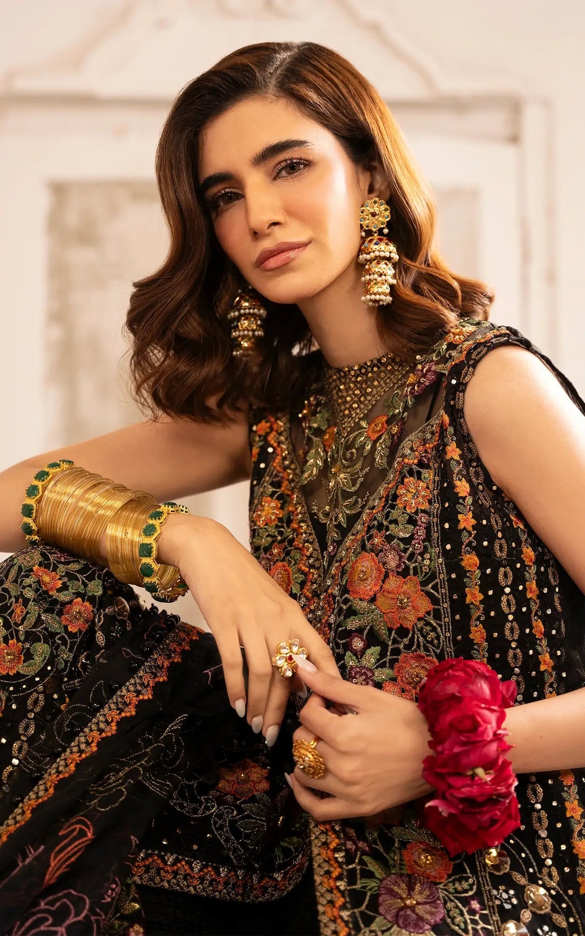 Asifa and Nabeel | Sunehri Eid 25 | Sitara-(SEF25-03) by Asifa and Nabeel - Designer Dress - Type: Ladies Clothes - Available at Libayah - 100% Original