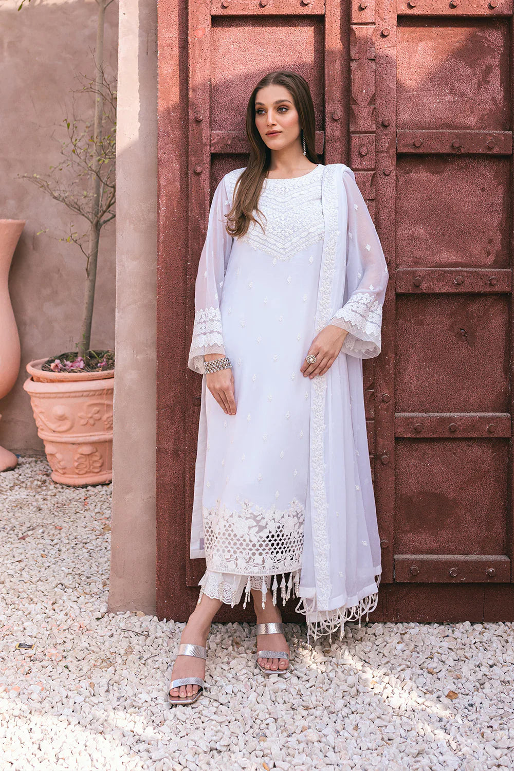 Azure | Embroidered Ensembles 3 Pcs | Snow Haze by Azure - Designer Dress - Type: Ladies Clothes - Available at Libayah - 100% Original