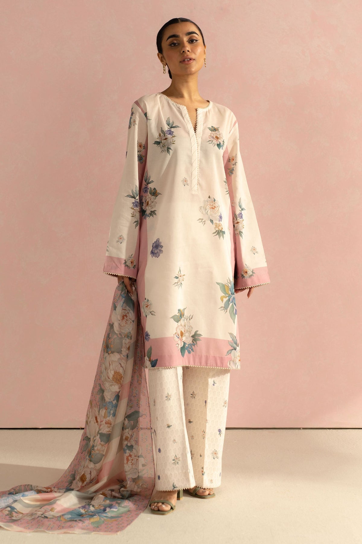 Zara Shahjahan | Coco Prints 25 | Sofia-2B by Zara Shahjahan - Designer Dress - Type: Ladies Clothes - Available at Libayah - 100% Original