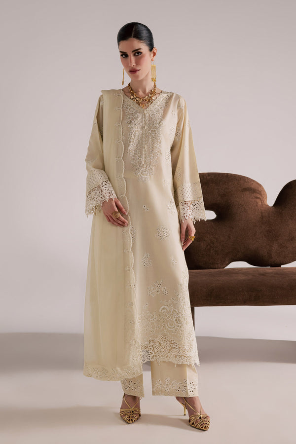 Batik | Festive Eid 26 | Soft Pearl - by Libayah - Registered Vendor of : Batik - 100% Original Designer Dress