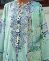 Roheenaz | Whispered Florals | Soft Meadow - Designer Dress - Type : Ladies Clothes - Available at Libayah - 100% Original