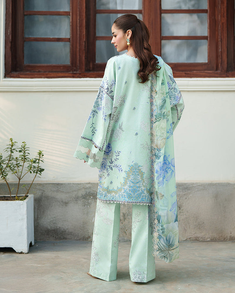 Roheenaz | Whispered Florals | Soft Meadow - Designer Dress - Type : Ladies Clothes - Available at Libayah - 100% Original