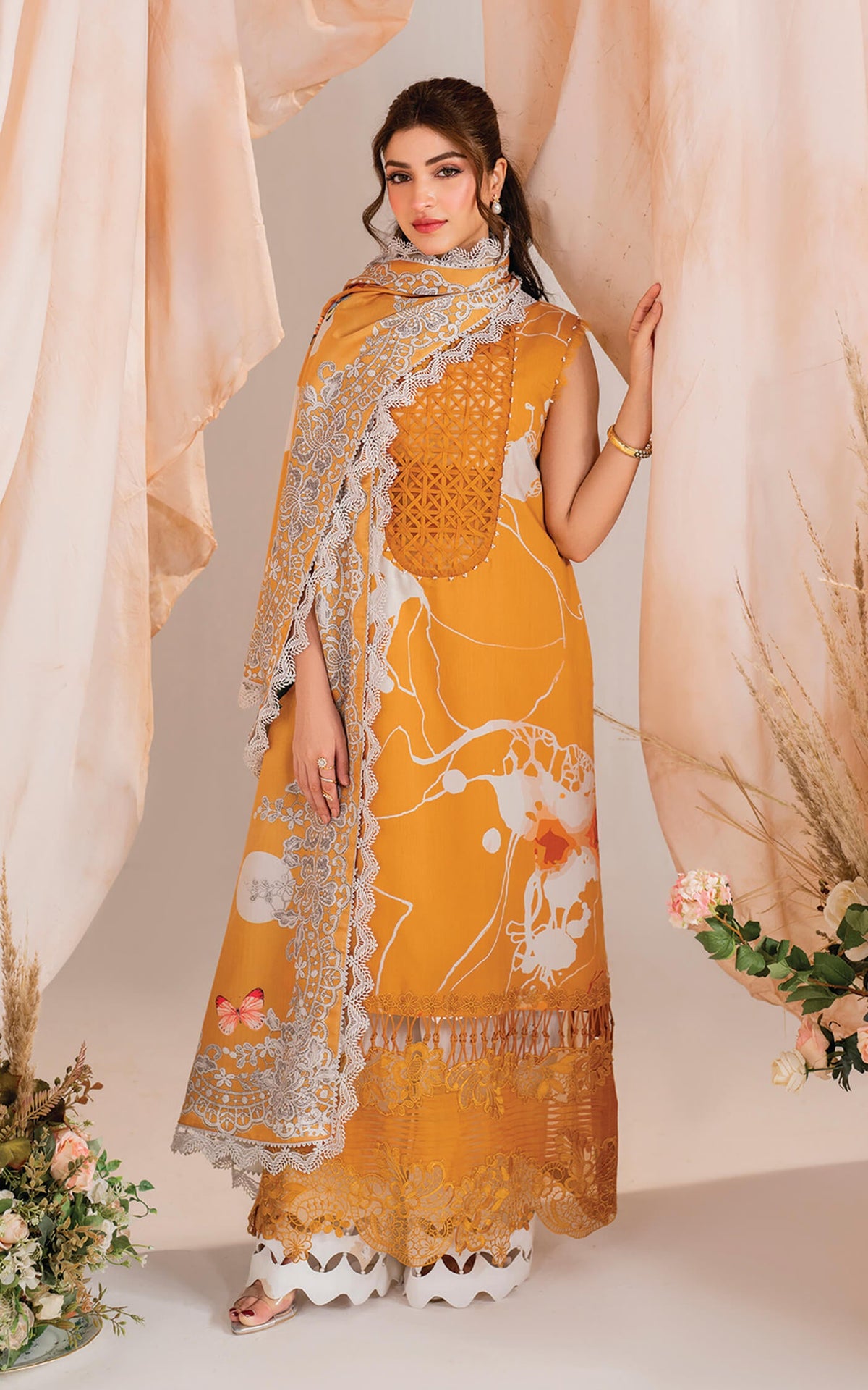 Asifa and Nabeel | Winter Meraki 24 | Solstice-MW-08 by Asifa and Nabeel - Designer Dress - Type: Ladies Clothes - Available at Libayah - 100% Original