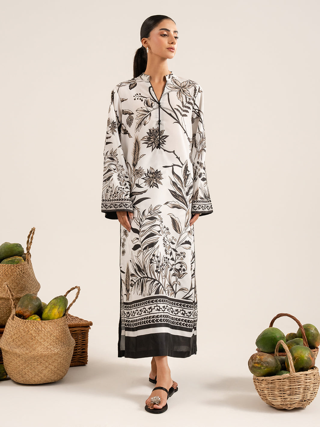 IZEL | Sunset street Pret | SORA by Izel - Designer Dress  - Type : Ladies Clothes - Available at Libayah - 100% Original 