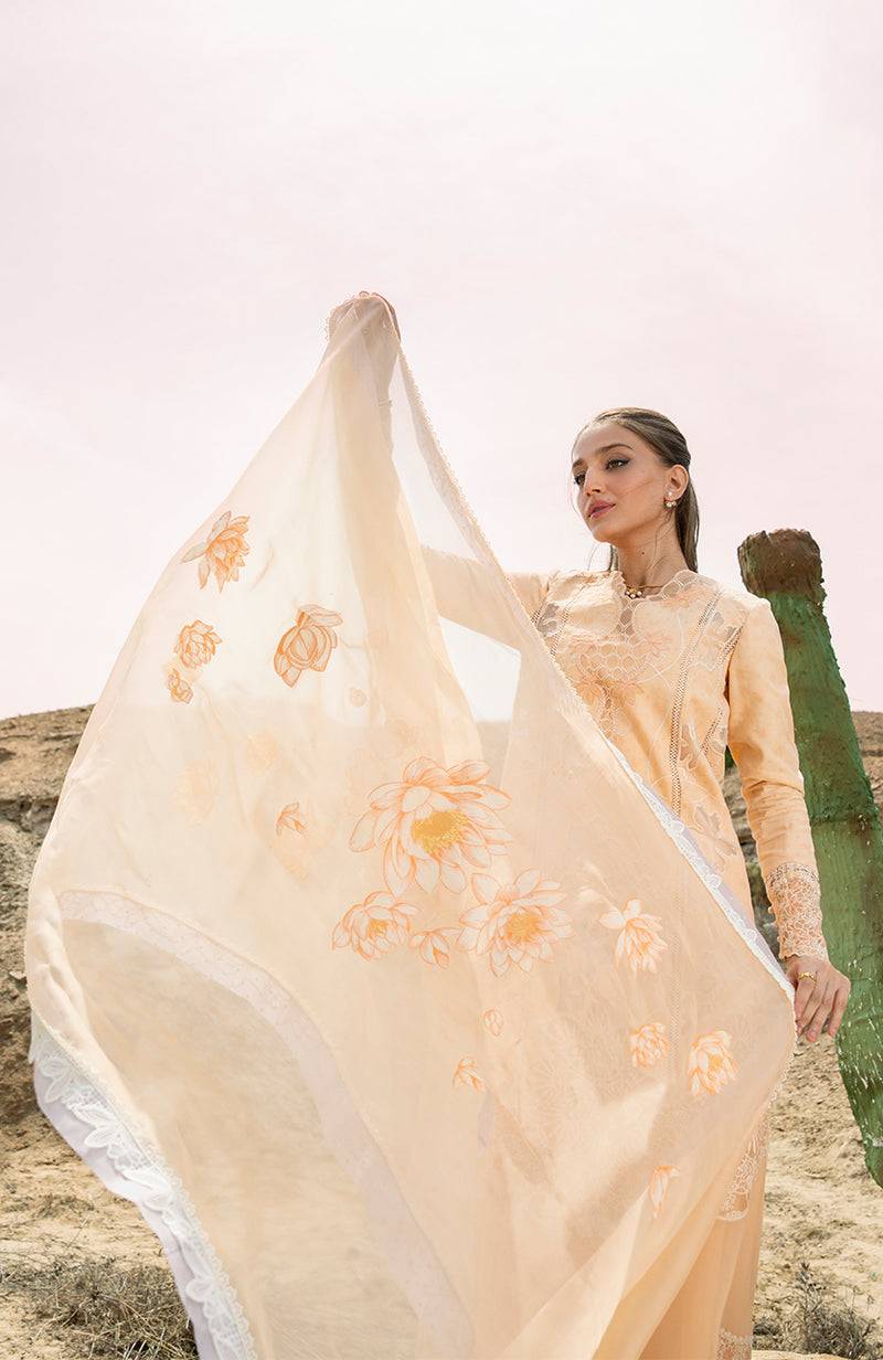Soraya | Noa Summer Pret'25 | Fresco by Soraya - Designer Dress  - Type : Ladies Clothes - Available at Libayah - 100% Original 