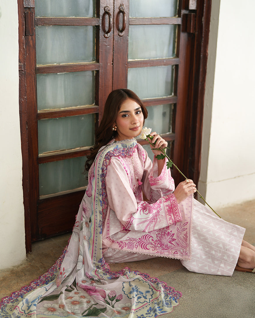 Roheenaz | Whispered Florals |Sorbet Bloom - Designer Dress - Type : Ladies Clothes - Available at Libayah - 100% Original