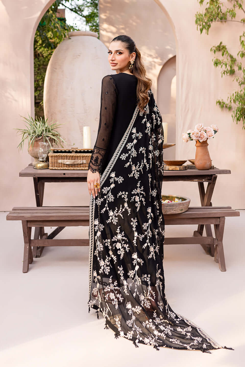 Azure | Ensembles | Starry Bliss by Azure - Designer Dress  - Type : Ladies Clothes - Available at Libayah - 100% Original 