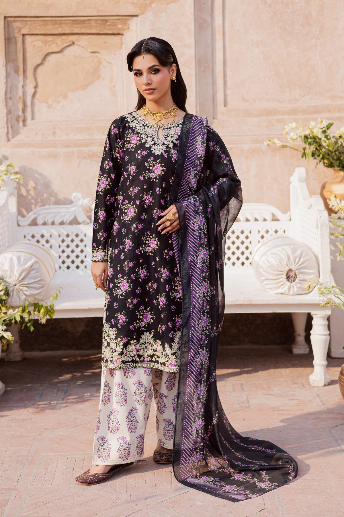 Batik | Festive Eid 26 | Summer Daze by Batik - Designer Dress  - Type : Ladies Clothes - Available at Libayah - 100% Original 